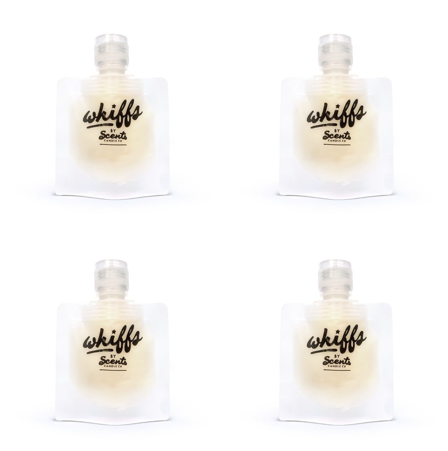 Whiffs Four-pack Sampler by Scents Candle Co. Squeeze Wax (4 x 1oz)