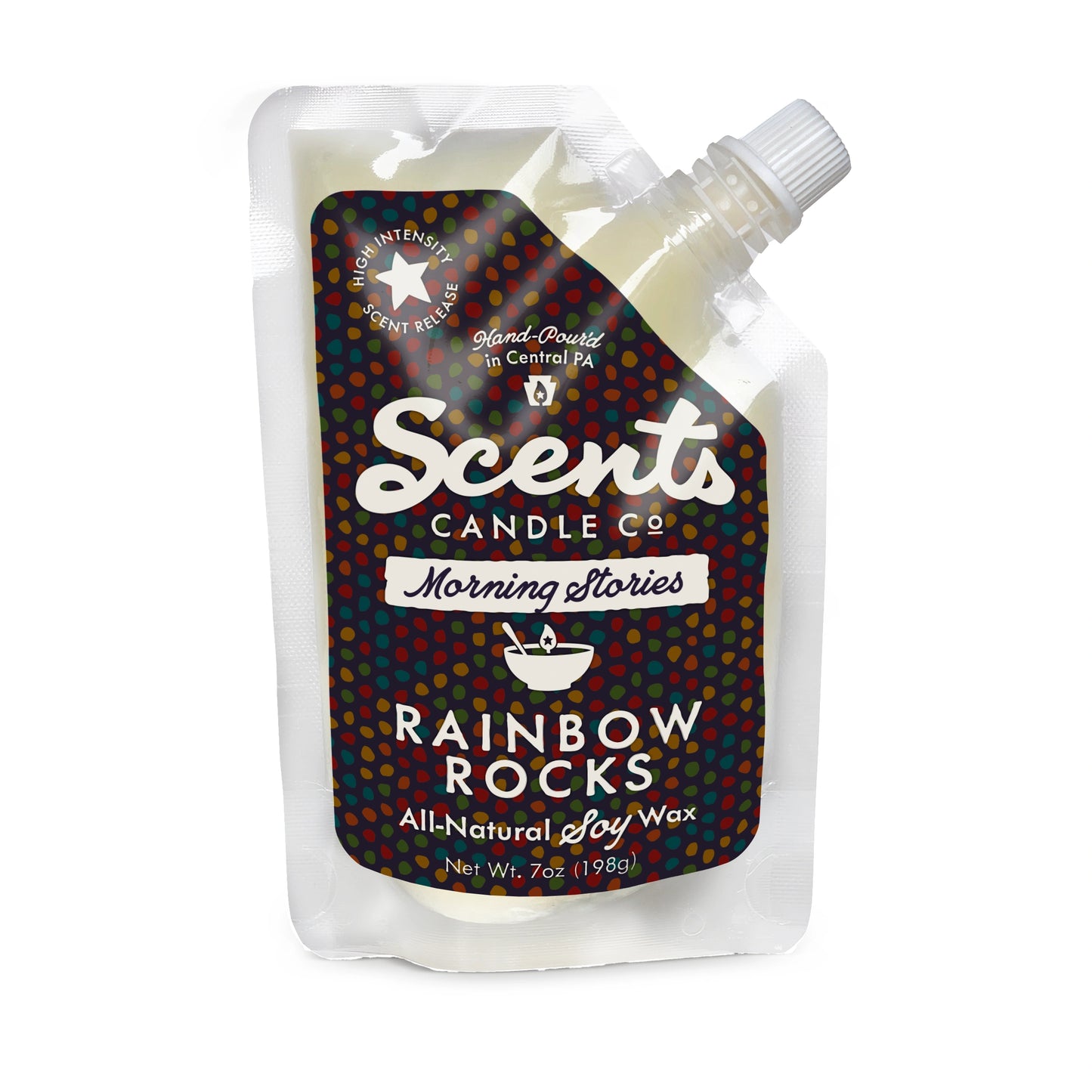 Scents Candle Co. Rainbow Rocks Wax Candles