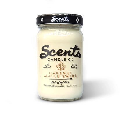 Scents Candle Co. Caramel Maple Swirl Soy Wax Candles