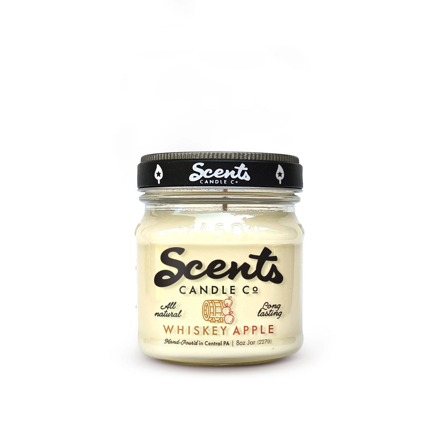 Scents Candle Co. Whiskey Apple Soy Wax Candles