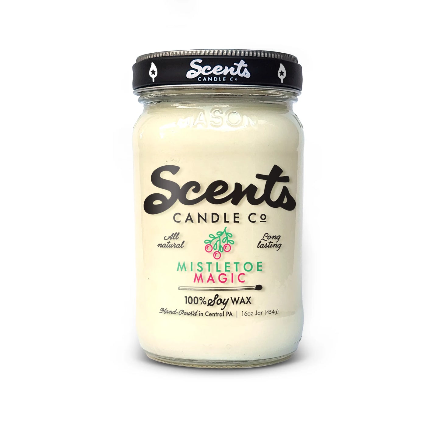 Scents Candle Co. Mistletoe Magic Soy Wax Candles