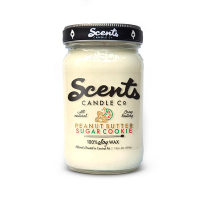 Scents Candle Co. Peanut Butter Sugar Cookie Soy Wax Candles