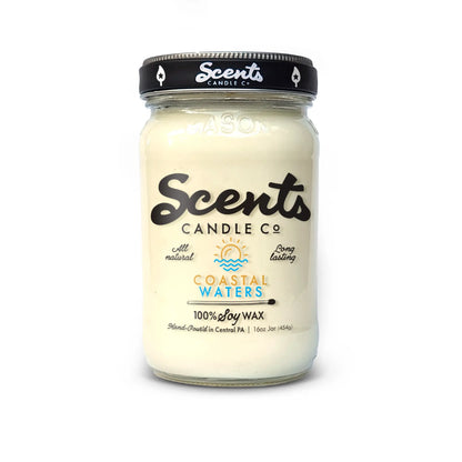 Scents Candle Co. Coastal Waters Soy Wax Candles