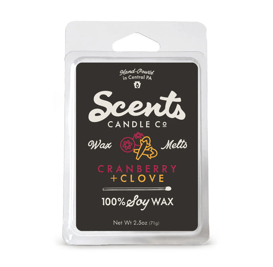 Scents Candle Co. Cranberry+Clove Wax Melt