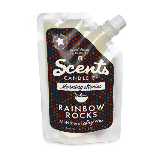 Scents Candle Co. Rainbow Rocks Morning Stories Squeeze Wax