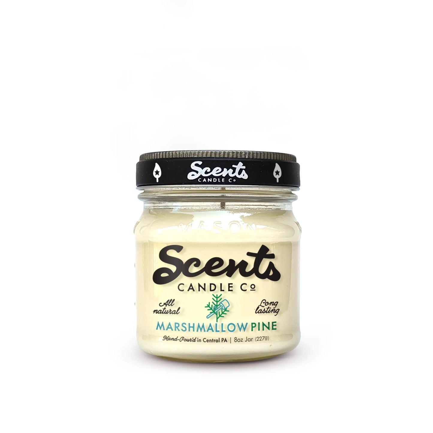 Scents Candle Co. Marshmallow Pine Soy Wax Candles