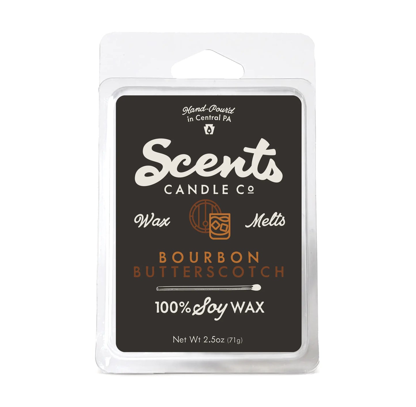 Scents Candle Co. Bourbon Butterscotch Wax Melt