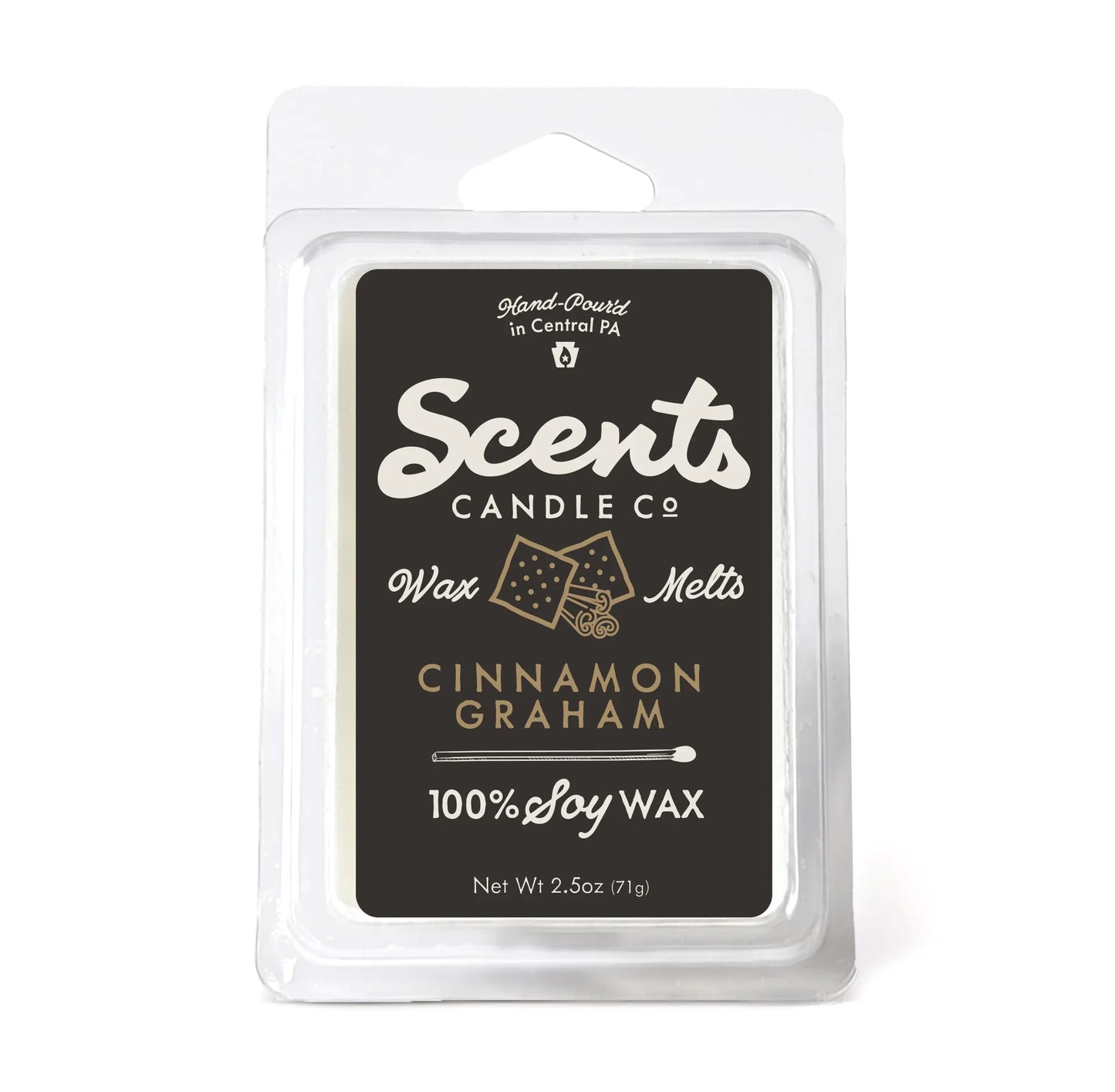 Scents Candle Co. Cinnamon Graham Wax Melt