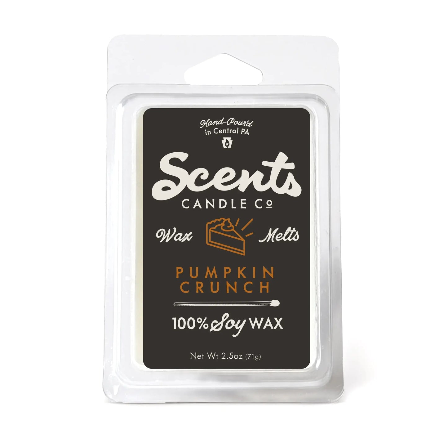 Scents Candle Co. Pumpkin Crunch Wax Melt
