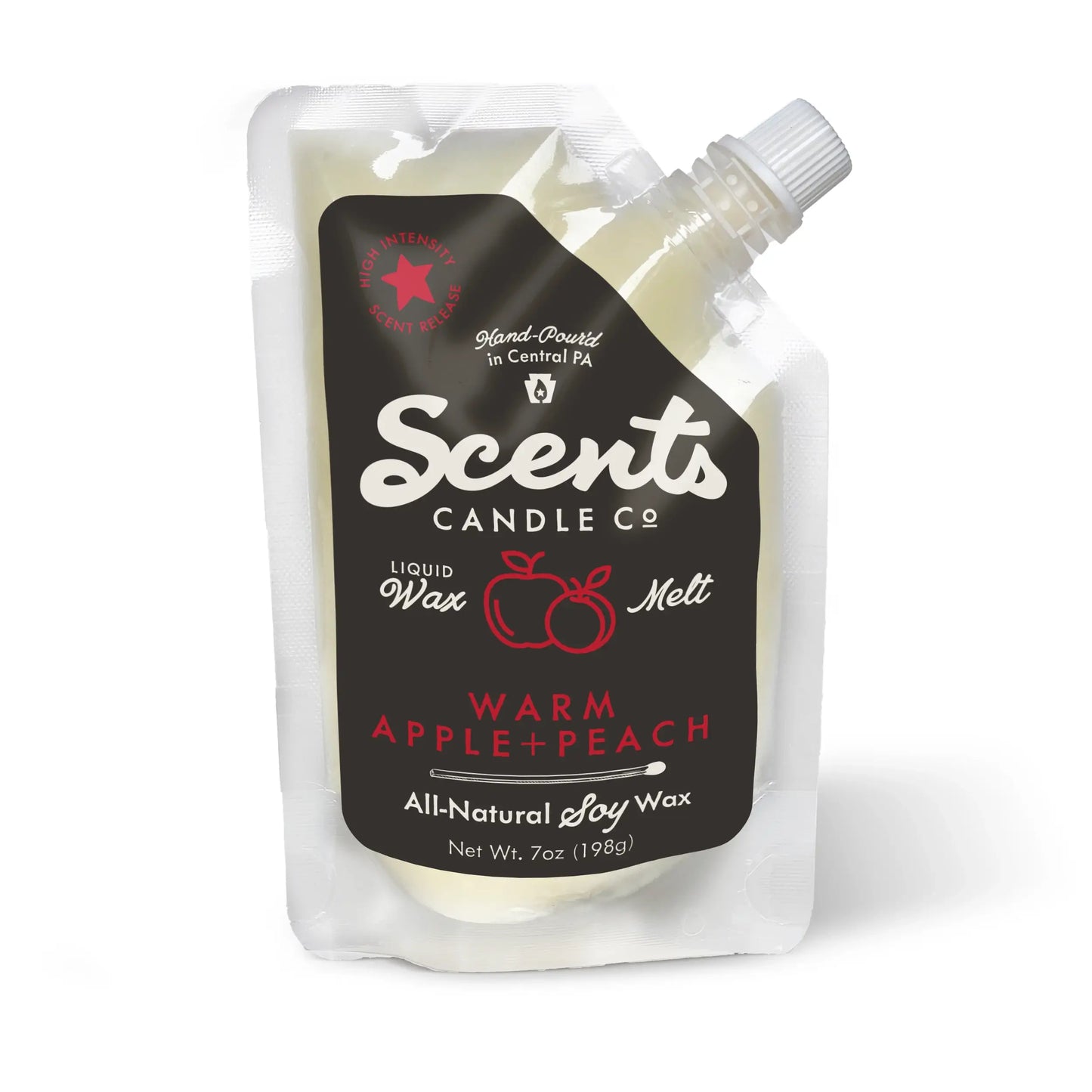 Scents Candle Co. Warm Apple + Peach Liquid Wax Melt