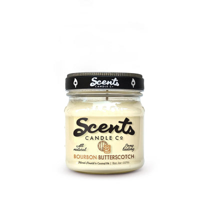 Scents Candle Co. Bourbon Butterscotch Soy Wax Candles