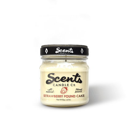 Scents Candle Co. Strawberry Pound Cake Soy Wax Candles